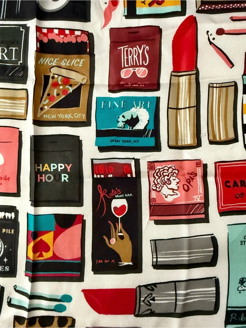 Kate Spade Matchbox Square Scarf